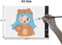 AIAURORA A4 LED Copy Board Light Tracing Drawing Board, Ultra-Thin Adjustable USB Power Art Craft LED Trace Light Pad for Tattoo Drawing, Diamond ...