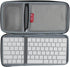 Hermitshell Hard Travel Case for Apple Magic Keyboard MLA22LL/A + Trackpad 2 MJ2R2LL/A + Mouse Bluetooth (Nylon, Black)...