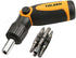 Tolsen Ratchet Screwdriver Set 14 Piece Slotted Pozi Torx Head...