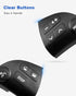 Steering Wheel Volume Control Switch Button Fits for Lexus ES350 2007 2008 2009 2010, Left and Right Side Replace 84250-33190-C0...