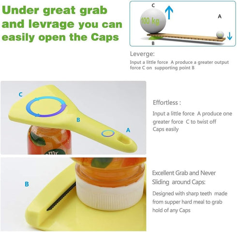 Twist-Off Bottle Opener for Weak Hands & Seniors with Arthritis...