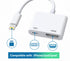 4K HDMI Adapter for iPhone, Apple Digital AV Adapter, 1080P Video & Audio Sync Screen Converter AV Adapter for iPhone, HDMI Converter to TV/Projec...