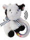 Bearington Lil' Gilly 5.5 Inch Cow Baby Rattle - Soft Rattles for Babies 0-6 Months - Baby Rattles & Plush Rings Baby Cow Rattle...