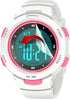 CakCity Kids Watches Digital Sport Watches for Girls Outdoor Waterproof Watches with Alarm Stopwatch Leisure Child Wrist Watch Ages 5-10...