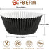 Gifbera Black Foil Baking Cups Standard Size Cupcake Liners Muffin Liner for Baking, 100-Count...