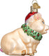 Old World Christmas Glass Blown Ornaments for Christmas Tree Holly Pig...