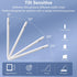 Stylus Pen with Palm Rejection,Tilt Sensitive Pencil Compatible with Apple iPad 10th/9th/8th/7th/6th, Pro 11/12.9in, Air 5th/4th/3rd, Mini 6/5 Gen...