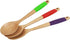 Chef Craft Purple Wooden Spoon with Silicone Handle...