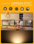 E26 LED Refrigerator Light Bulb AC100-265v 3.5W 40Watt Fridge Lamp for Appliance Frigidaire Freezer Bulb, 4W Warm White 3000K, 2 Pack...