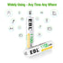 EBL 1100mAh Super Capacity AAA Rechargeable Batteries, 4 Pack...