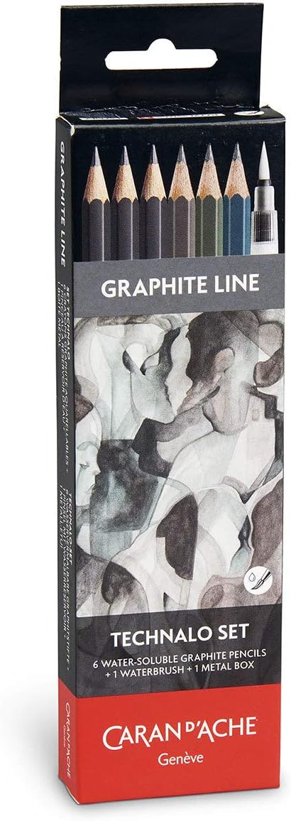CARAN D'ACHE 0779-307 Caran d'Ache Gift Set, Graphite Line, Technaro Assortment, Genuine Import...