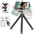 Phone Tripod, Portable Flexible Tripod for iPhone Android Cell Phone with Remote and Universal Clip, Small Tripode iPhone Stand Camera Holder for ...