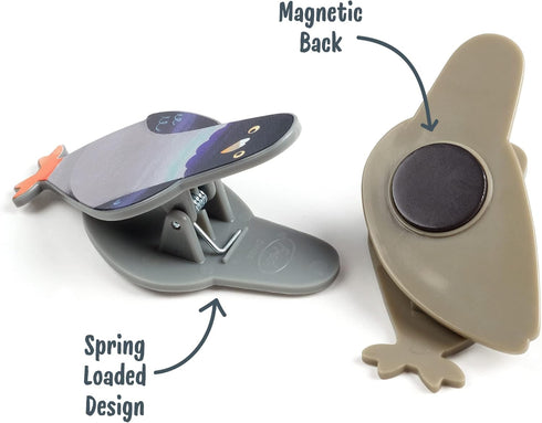 Genuine Fred PECKISH, Pigeon Magnetic Bag Clips...
