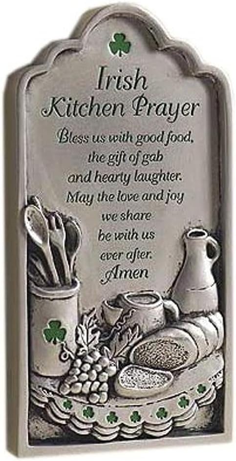 Irish Kitchen Prayer Plaque...