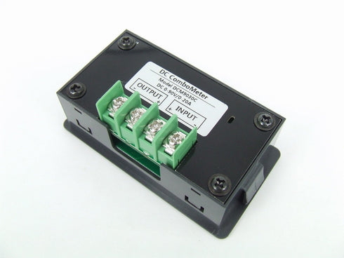 DC 0-90V 0-30A Voltage Current Capacity Power Combo Meter Battery Charge Discharge Monitor...