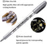 MYARTOOL Metallic Marker Pens, Gold and Silver Metallic Permanent Markers for Artist Illustration, Crafts, Gift Card Making, Scrapbooking, Fabric,...