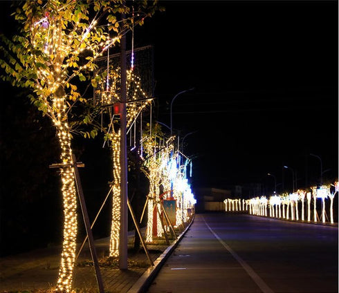 300 LED Fairy Lights Plug in - 100ft Waterproof Twinkle Lights for Bedroom, Outdoor & Indoor, 8 Modes Timer String Lights with Adapter - Warm Whit...