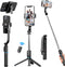 Selfie Stick with Tripod Stand and Remote - 42" Extendable Selfie Stick for iPhone 15 14 13 12 Pro Max Android Galaxy S23 S22 Portable Selfie Phon...