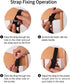 Baby Chair Safety Harness, Durable Baby Stroller Safety Belt, Adjustable 5 Point Harness for Baby Stroller Pushchair Children High Chair Buggy Saf...