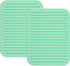 Smithcraft Silicone Trivets Mats for Hot Dishes and Hot Pots, Hot Pads for Countertops, Tables, Pot Holders, Spoon Rest Small Drying Mats Set of 2...