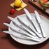 Berglander Dinner Knives Set Of 6, Stainless Steel Shiny Mirror Dinner Knife, Butter Knife Spreader Table Knives Sturdy And Dishwasher Safe...