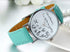 Unisex Female Women Ladies Girls Whatever, I'm Late Anyway Love Gift Leather Strap Watches Quartz Wrist Watch...
