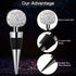 Soleebee Bling Decorative Wine Stoppers,Wine Bottle Stopper with Crystal Rhinestone, Beverage Bottle Stoppers for Gifts, Bar, Holiday Party, Weddi...