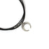 fxmimior Women Black Moon Crescent Pendant Choker Sexy Rock Handmade Bohe Necklace Women Accessories...