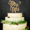 Mr and Mrs Cake Toppers Rustic Wood Wedding Aniversary Party Engagement Decoration...