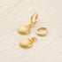 MYEARS Women Clam Shell Earrings Gold Huggie Hoop Dangle Drop 14K Gold Plated Small Simple Minimalist Hypoallergenic Everyday Summer Beach Jewelry...