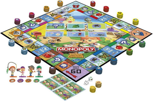 Monopoly Animal Crossing New Horizons Edition Board Game for Kids Ages 8 and Up, Fun Game to Play for 2-4 Players, Multicolor...