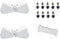 Retractable Gutter Extension Hinge, Downspout Extension Flip-Up Hinge, | Also includes Clasp, Screws, Magnetic Nutsetter | Easy DIY Installation o...