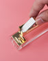 Clear Acrylic Stapler, Desktop Stapler, Office Stapler, Elegant Modern Desk Accessory for The Desk at Home, Office, or School?Golden?...