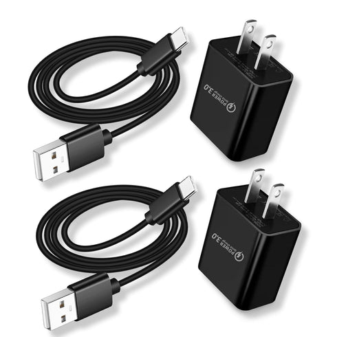 2 Pack 10FT USB-C Charger for TCL Flip Phone, Flip Pro 4056,FLIP 2,TCL Stylus 4X 5G,TCL 30 XE,30XL,30 SE,40 XE,40X,40R,20 Pro 10L,10 Plus,10 SE,10...