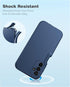 FNTCASE for Samsung Galaxy A14-5G Case: Shockproof Silicone Protective Phone Case with Built-in Screen Protector - Slim Dual Layer Rugged Durable ...