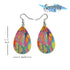 Maureen Claffy Artist Collection | Cut To The Light Teardrop Dangle Earrings Set | Cute Girls Womens Jewelry Earings | Holiday Gifts | Summer Deco...