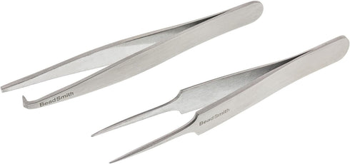The Beadsmith 7-Piece Jewelry Pliers Set with Case, Mini...