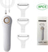Electric Potato Peeler, Handheld Electric Vegetables and Fruit Peeler 3-in-1 Pro Set, USB Rechargeable Kitchen Gadgets for Apples, Potato, Carrots...