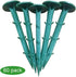 4.3-Inch High Plastic Strength Anchors Landscape Anchoring Spikes - 60 Pieces Garden Stakes, for Landscape Edges, Fixed Fences, Lawns, Tarpaulins,...