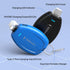(2-Pack) Keychain Portable Charger for iPhone, Airpods, 1600mAh Power Emergency Pod, Mini Keychain Phone Charger for iPhone 14/14 Plus/14 Pro Max/...