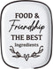 Ceramic Spoon Rest for Kitchen Stove Top Counter, Funny Friendship Heat Resistant Spoon Holder, Kitchen Cute Decor, Ideal Gift for Cooking Lovers,...