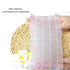 100 Pieces Disposable Headbands Spa Stretchable Headband Skincare Headbands for Women Soft Non Woven Facial Spa Head Bands White...