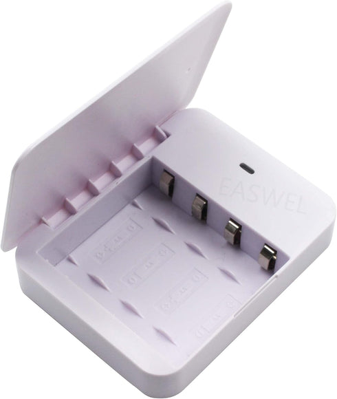 EASWEL Emergency USB Battery Powered Power Bank Compact Portable 4 AA Batteries......