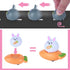 Ganowo 12PCS Prefilled Easter Eggs with Pull-Back Rabbit Carrot Easter Surprise Eggs Car Toys for Easter Party Favor...