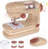 deAO Sewing Machine for Beginner, Safe Small Sewing Kit with Music Pre-Threaded Thread Fabric, Pretend Play Arts and Crafts Toys Gift for kids age...