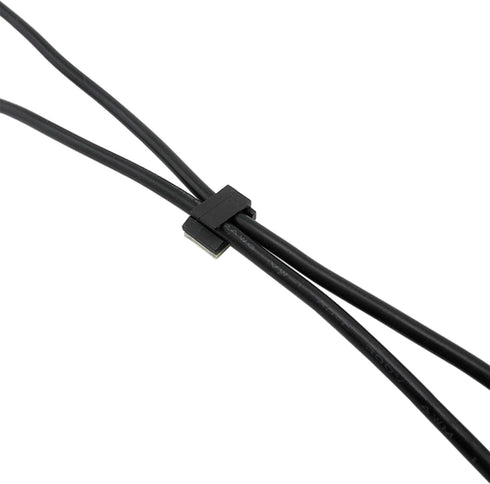 Mini Self Adhesive Car Cable Ties Mounts Holder Compatible with 3M Adhesive Car Charging Cable Clips Camera/GPS Power Cord Wire Management Used wi...