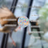 51 Pieces Window Clings for Birds - Anti-Collision Window Decals - Prismatic Non Adhesive Vinyl Rainbow Window Stickers to Save Birds from Window ...