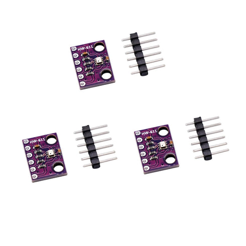 3Pcs BME280 3.3V Temperature Humidity Pressure Sensor Module IIC I2C High Precision Altimeter Atmospheric Pressure, Temperature Module for Arduino...