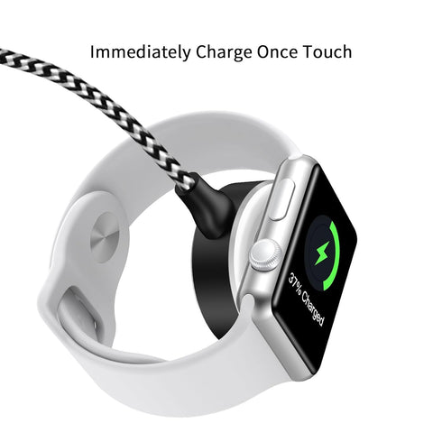 3 in 1 Charger Cable for Apple Watch/iPhone/Airpods, Wireless Watch Charger Compatible with iWatch Series 9,8,7,6,5,4,3,2,1,SE1,SE2 and iPhone 14,...