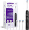 Sonic Electric Toothbrush for Adults and Kids - 40000 VPM Motor Power Toothbrush with 6 Original 3D Brush Heads, Up to 70 Days Battery Power (T2 M...
